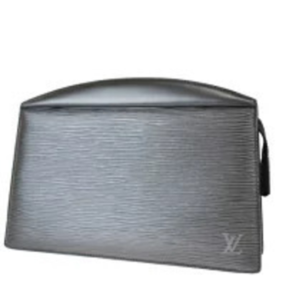 Louis Vuitton Trouse Creta Clutch Bag Shoulder Epi Leather Noir Black